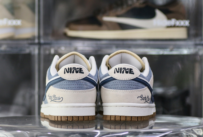 Nike Dunk Low Double Swoosh SE 85 Blue White