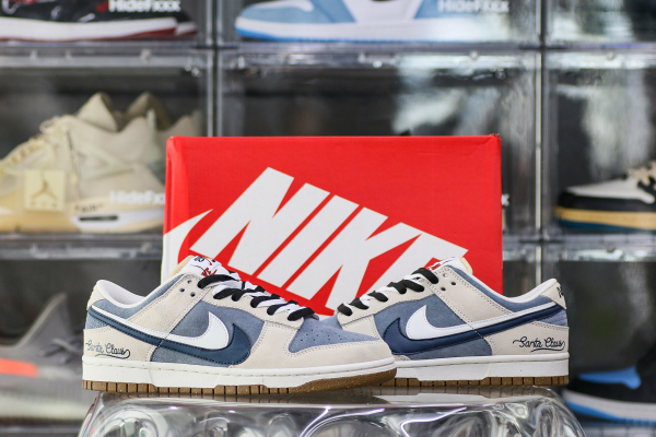 Nike Dunk Low Double Swoosh SE 85 Blue White