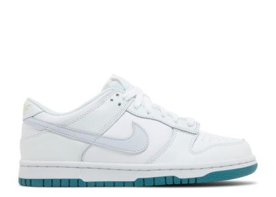 Dunk Low GS White Grey Teal