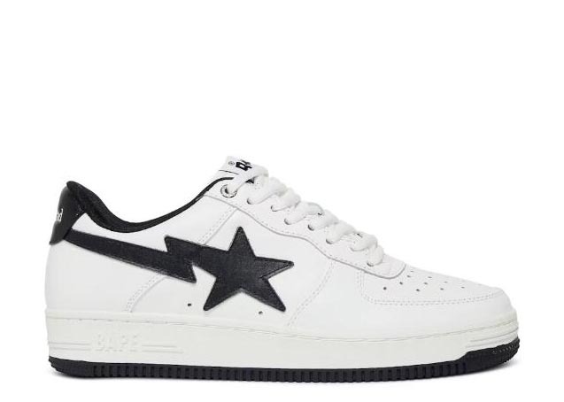 JJJJound x Bapesta White Black