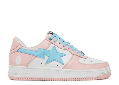 Bapesta Pastel White Pink 2021