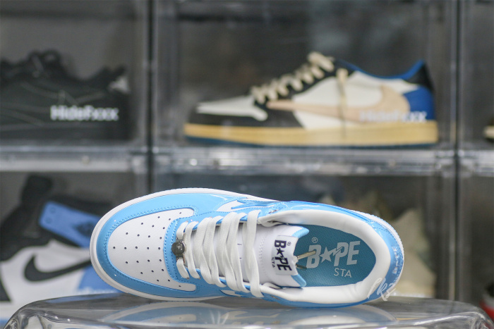 A Bathing Ape Bape Sta Low Blue 2021