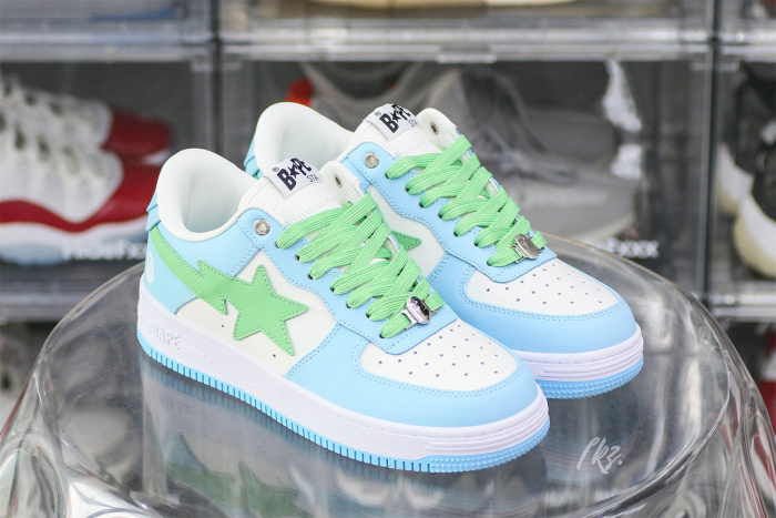 A Bathing Ape Bapesta - Pastel Pack 'Blue'