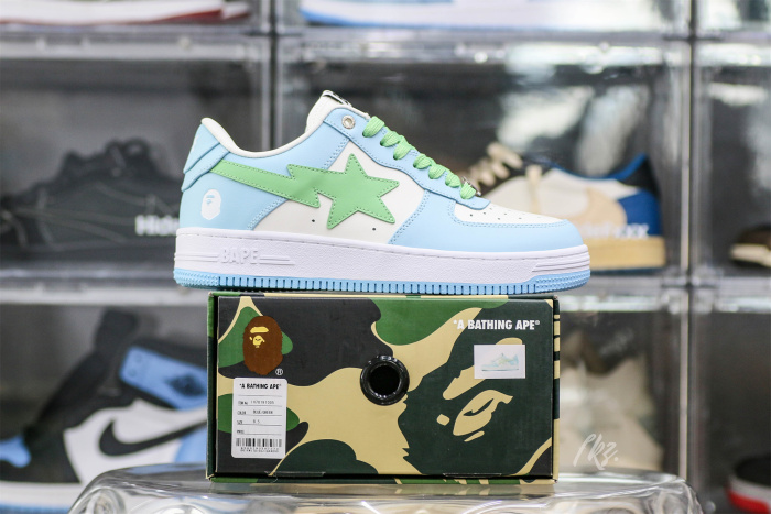 A Bathing Ape Bapesta - Pastel Pack 'Blue'