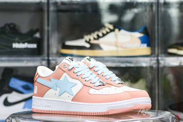Bapesta Pastel White Pink 2021