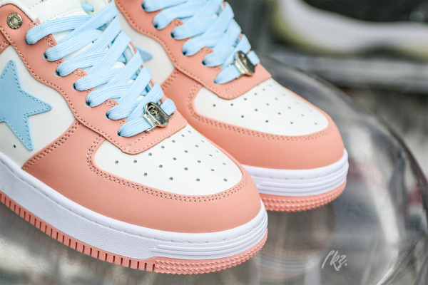 Bapesta Pastel White Pink 2021