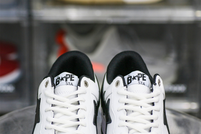 JJJJound x Bapesta White Black