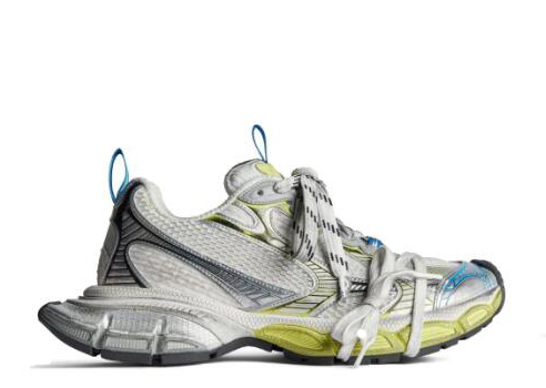 B@lenciag* 3XL Ski Sneaker Fluo yellow Grey Blue