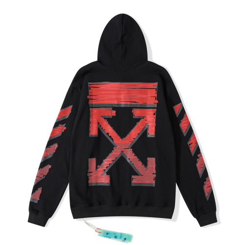 OFF-WHITE Marker Arrows Print Hoodie