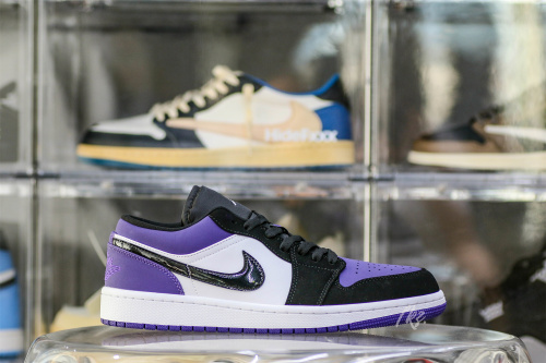 Jordan 1 Low Court Purple