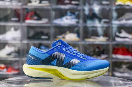 New Balance FuelCell Rebel v4 Spice Blue Limelight