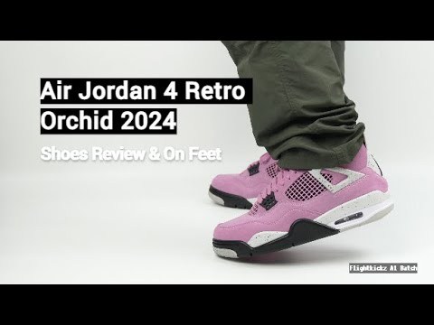 Air Jordan 4 Retro Orchid  2024 (Ln5 A1)