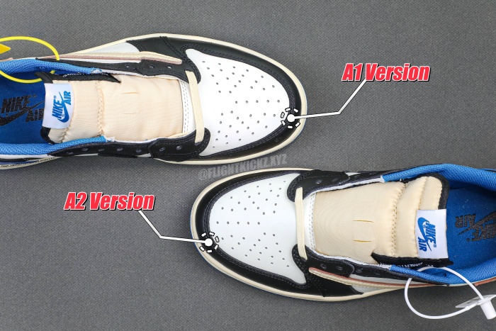 Fragment x Travis Scott x Air Jordan 1 Low（A2 Batch)