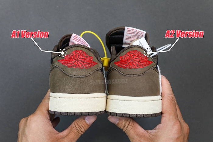 Travis Scott X Air Jordan 1 Low 'Cactus Jack'（A2 Batch)