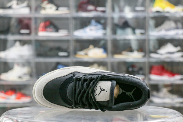 Jordan 4 RM Black Light Bone