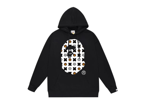 BAPE Ape Head cartoon graphic print hoodie