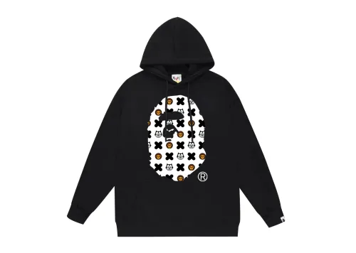BAPE Ape Head cartoon graphic print hoodie