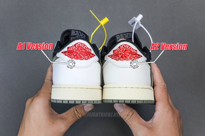 Travis Scott x Air Jordan 1 Low OG SP Olive（A2 Batch)