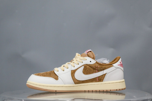 Travis Scott X Air Jordan 1 Low OG Sail / Muslin（A2 Batch)