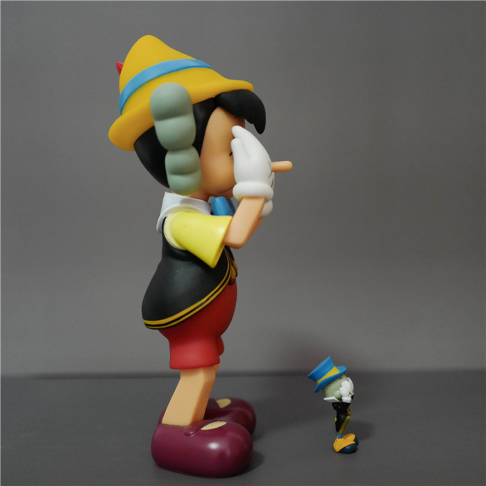 Kaws x Pinocchio & Jiminy Cricket  2010 27cm