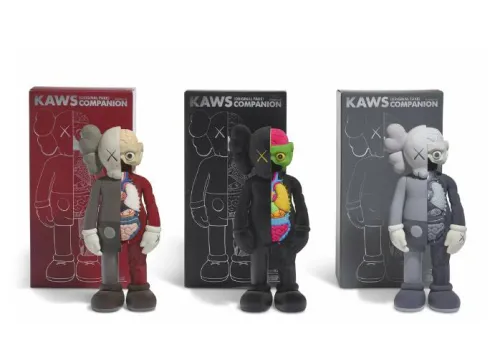 KAWS 5 Years Later Dissected Companion Vinyl Set 20cm