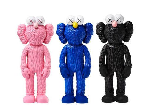 Kaws x Sesame Street Toys 30cm