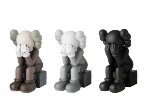KAWS Grey Passing Through Companion