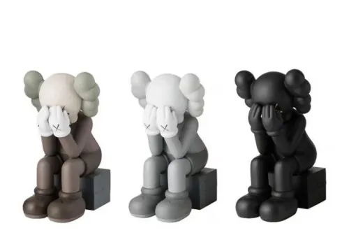 KAWS Grey Passing Through Companion