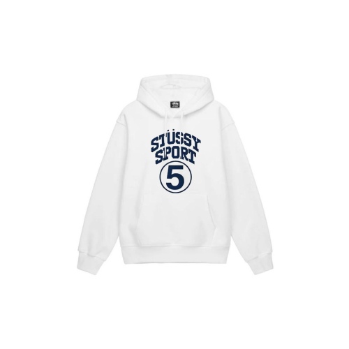 Stu$$y FW24 SPORT letter graphic print hoodie