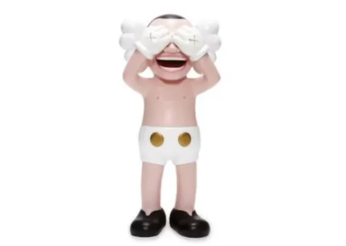 KAWS Yue Minjun Companion Vinyl Figure 30cm