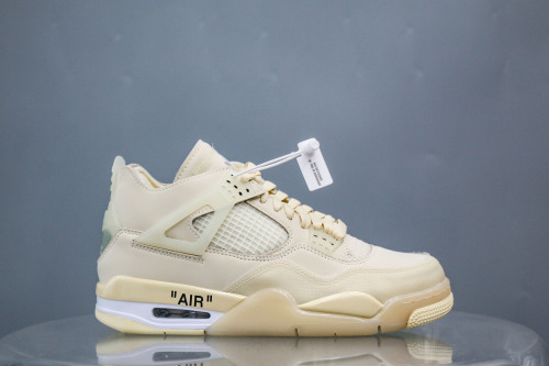 Off White x Air Jordan 4 Sail 2020 (A2 Batch)