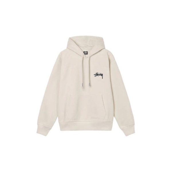 Stu$$y LAGUNA BEACH short-sleeve hoodie with script logo graphic print
