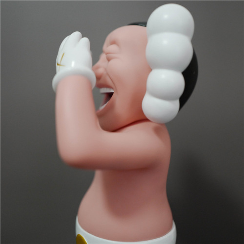 KAWS Yue Minjun Companion Vinyl Figure 30cm