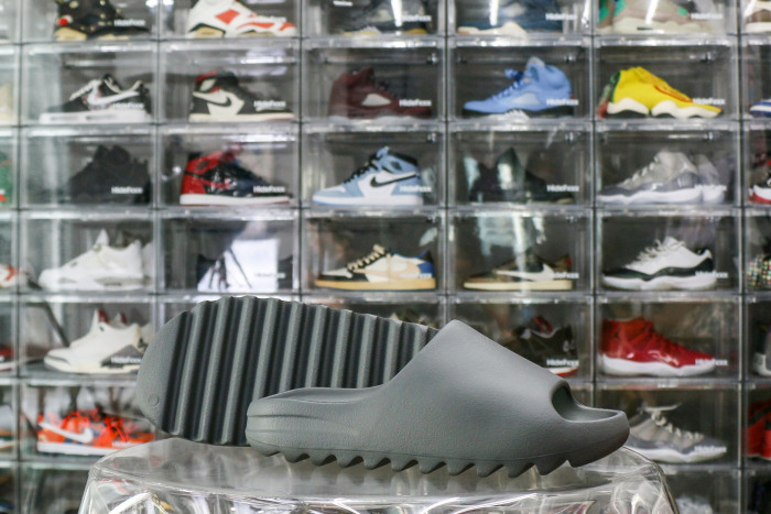 Yeezy Slides Slate Grey 2023 ID2350（A1 Batch）