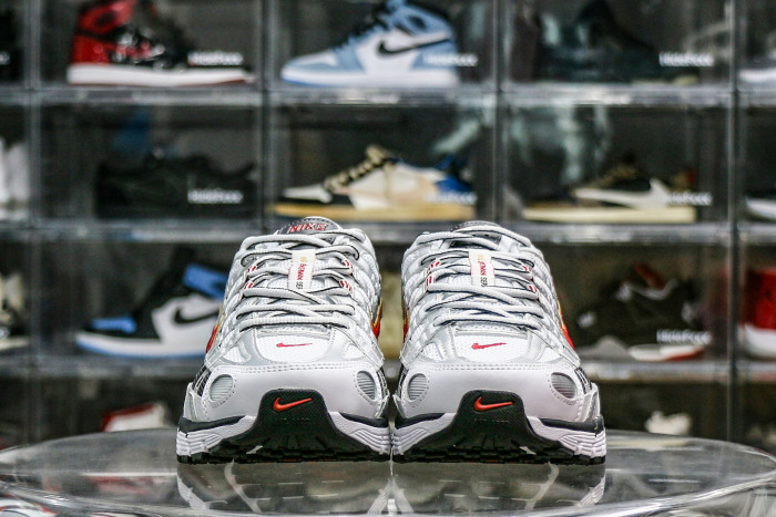 Nike P-6000 White Gold Red (Women's)