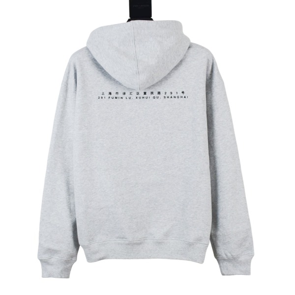 Suprem3 24ss SHANGHAI BOX LOGO Hoodie
