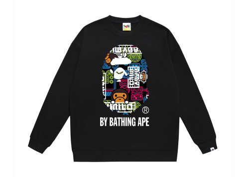 BAPE Ape Head cartoon graphic crewneck sweatshirt
