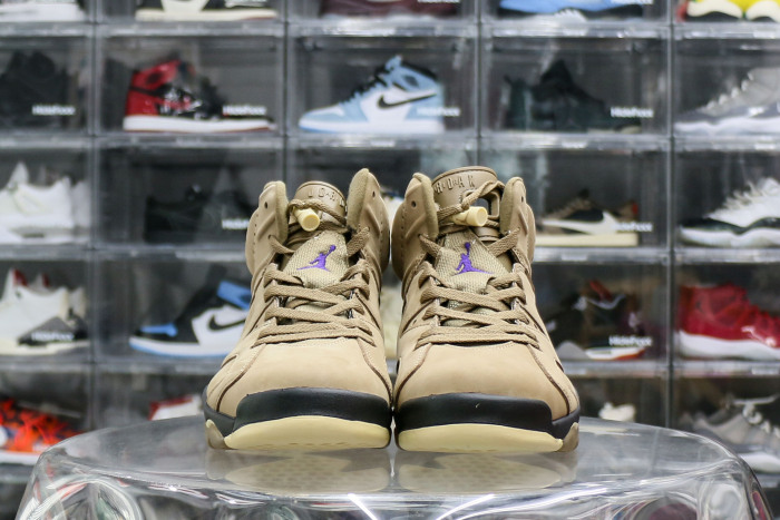 Air Jordan 6 Retro GORE TEX Brown Kelp Wmns