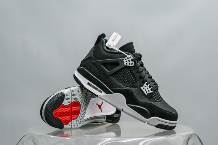 Jordan 4 Retro SE Black Canvas  (A2 Batch)