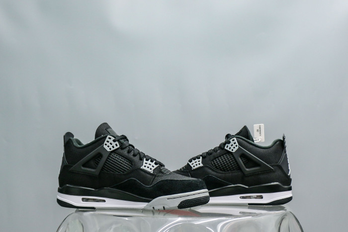 Jordan 4 Retro SE Black Canvas  (A2 Batch)