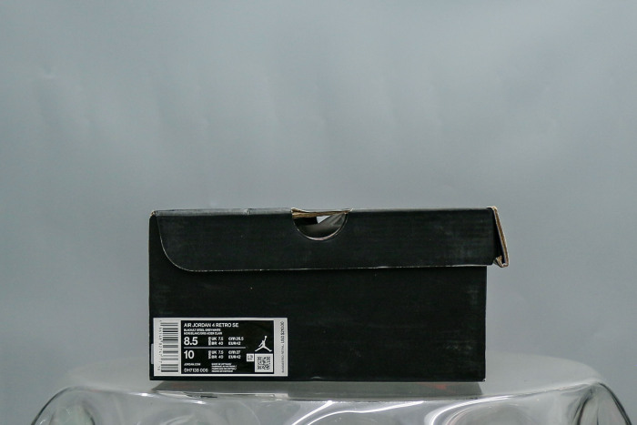 Jordan 4 Retro SE Black Canvas  (A2 Batch)