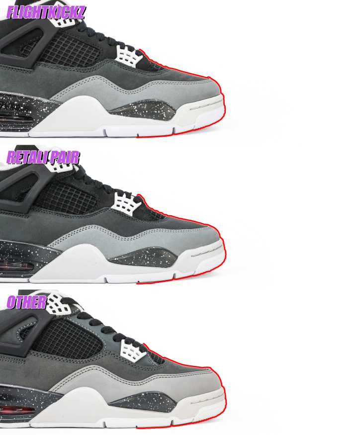 Air Jordan 4 Retro Fear Pack 2024 （A1）