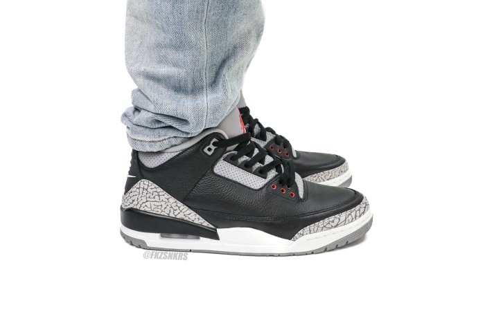 Air Jordan 3 Retro Black Cement Reimagined 2024（A1）