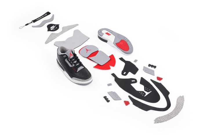 Air Jordan 3 Retro Black Cement Reimagined 2024（A1）