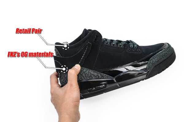 Air Jordan 3 Black Cat 2025 (A1 Batch)