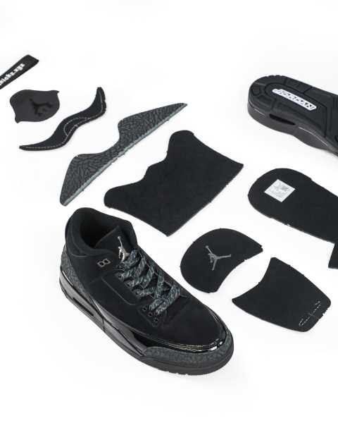 Air Jordan 3 Black Cat 2025 (A1 Batch)
