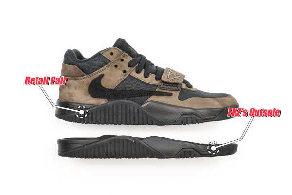 Travis Scott x Jordan Jumpman Jack TR  Dark Mocha（A1）