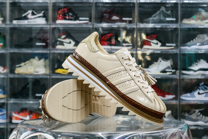 Adidas Superstar CLOT By Edison Chen Milk Tea