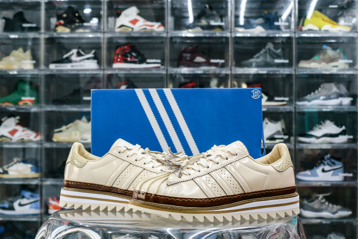 Adidas Superstar CLOT By Edison Chen Milk Tea