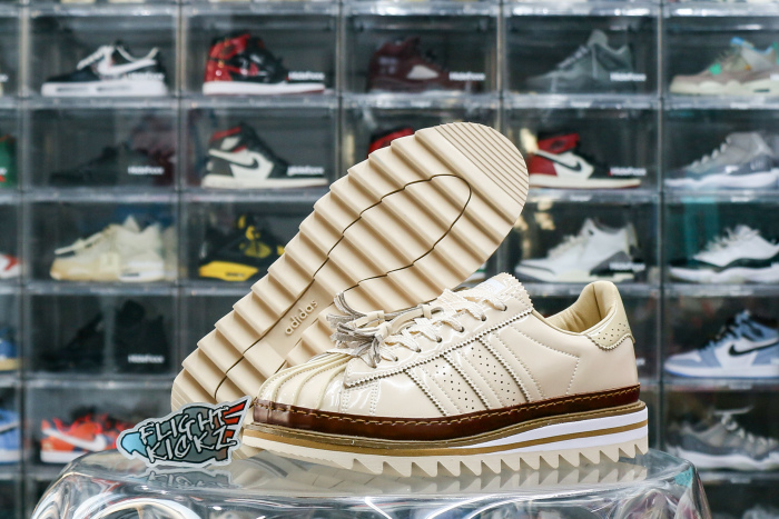 Adidas Superstar CLOT By Edison Chen Milk Tea
